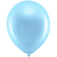 Kovové MODRÉ latexové BALÓNY 9 palcov x100 Kovové MODRÉ latexové BALÓNY 9 palcov x100