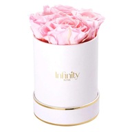 Flower Box s vôňou prírodných ružových večných ruží