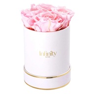 Flower Box s vôňou prírodných ružových večných ruží Flower Box s vôňou prírodných ružových večných ruží
