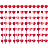 VALENTÍNSKA ZÁCLONA SRDCE SRDCE 2m VALENTÍNSKA ZÁCLONA SRDCE SRDCE 2m