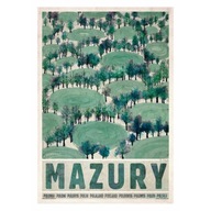 Poľská škola plagátu Mazury Spring Kaja Plagát Poľská škola plagátu Mazury Spring Kaja Plagát