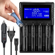 ULTRA rýchla nabíjačka pre AA a AAA batérie 230V 12V ULTRA rýchla nabíjačka pre AA a AAA batérie 230V 12V