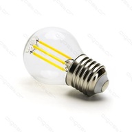 Dekoratívna LED žiarovka EDISON E27 G-45 6W COOL 6500