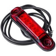 Červené obrysové svietidlo HORPOL LD 2329 LED SLIM typ s káblom 0,5 m Červené obrysové svietidlo HORPOL LD 2329 LED SLIM typ s káblom 0,5 m