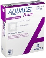 Aquacel Foam Adhesive obväz 12,5x12,5cm 10 ks