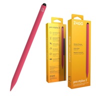 Magnetická stylusová ceruzka ZAGG Pro Stylus2 pre Apple iPad + nabíjačka ružová