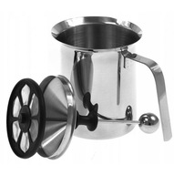 MANUÁLNY SPÉŇOVAČ MLIEKA 400 ml káva pre baristov MANUÁLNY SPÉŇOVAČ MLIEKA 400 ml káva pre baristov