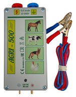 Elektrifikátor pre pastierov, dobytok, psy, kone, 0,6/0,4J