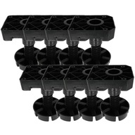 8x NOHA NASTAVITEĽNÁ NÁBYTKOVÁ NOHA 85-125 mm 8x NOHA NASTAVITEĽNÁ NÁBYTKOVÁ NOHA 85-125 mm