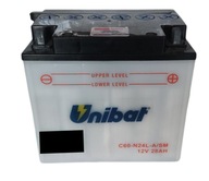 Batéria Unibat 28Ah 300A L + 12V C60-N24L-A / SM