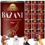 Kraina Radolin Bažant a amarant 12x 400g 84% mäso PREMIUM mokré krmivo Kraina Radolin Bažant a amarant 12x 400g 84% mäso PREMIUM mokré krmivo