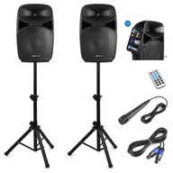 ACTIVE Column SET 12'' 800W USB SD BT statívy ACTIVE Column SET 12'' 800W USB SD BT statívy