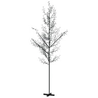 Čerešňa, 672 LED, teplá biela, 400 cm