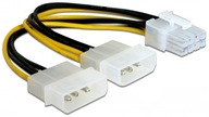 Kábel napájacieho adaptéra GPU PCI-E 8PIN - 2x Molex Kábel napájacieho adaptéra GPU PCI-E 8PIN - 2x Molex