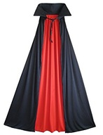 Pelerína Dracula Vampire, čierno-červená, 130 cm Pelerína Dracula Vampire, čierno-červená, 130 cm