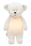Hučiaci medvedík s LED lampou, farba: Cream, Moonie