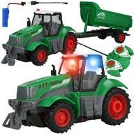 TRAKTOR S PRÍVESOM S DIAĽKOVÝM OVLÁDANÍM R/C VEĽKÝ TRAKTOR LED BATÉRIOVÉ VOZIDLO TRAKTOR S PRÍVESOM S DIAĽKOVÝM OVLÁDANÍM R/C VEĽKÝ TRAKTOR LED BATÉRIOVÉ VOZIDLO