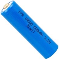 XCell IFR 14500 SolarAkku LiFePO4 3,2V/600mAh XCell IFR 14500 SolarAkku LiFePO4 3,2V/600mAh