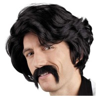 Parochňa party CHUCK disco DON JUAN lovelas s fúzmi Parochňa party CHUCK disco DON JUAN lovelas s fúzmi