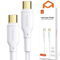 MCDODO USB TYP C PD 2.0 QC 4.0 KÁBEL 5A 100W 1,2M MCDODO USB TYP C PD 2.0 QC 4.0 KÁBEL 5A 100W 1,2M