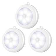 3x LED lampa, pohybový senzor súmraku, PIR BATÉRIE 3x LED lampa, pohybový senzor súmraku, PIR BATÉRIE