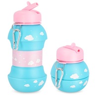 Spokey CORT GIRL skladacia silikónová fľaša 520 ml Spokey CORT GIRL skladacia silikónová fľaša 520 ml