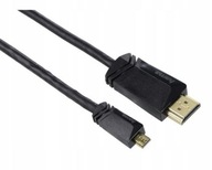 Hama HDMI kábel - micro HDMI 1,5m 4K 7.1 Ethernet