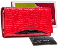 Peterson veľká dámska kroko kožená peňaženka RFID Peterson veľká dámska kroko kožená peňaženka RFID