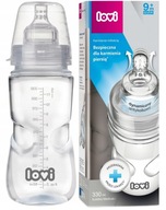 LOVI MEDICAL fľaša+ dynamický cumlík 330ml 9m+ LOVI MEDICAL fľaša+ dynamický cumlík 330ml 9m+