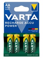 4 x batérie Varta R6 AA 2600 READY ORIGINAL 4 x batérie Varta R6 AA 2600 READY ORIGINAL