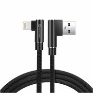 GAMING Lightning uhlový kábel pre iPhone 1.2M 3A GAMING Lightning uhlový kábel pre iPhone 1.2M 3A