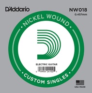 DAddario NW018 Nikel Wound jednoduchá struna
