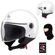 Moto prilba MT STREET S SOLID GLESS PERL BIELA ZADARMO Moto prilba MT STREET S SOLID GLESS PERL BIELA ZADARMO