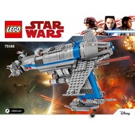 Lego návod - Odporový bombardér 75188