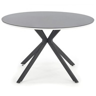 Moderný okrúhly stôl do obývačky AVELAR Black