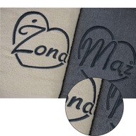Sada manželských uterákov 70x140 s elegantnou darčekovou krabičkou s výšivkou Sada manželských uterákov 70x140 s elegantnou darčekovou krabičkou s výšivkou