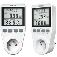 Berdsen BD-990 jednofázový wattmeter, biely