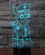 3D LED USB LAMPA PAW PATROL CHASE NA TLABU + BAJKA DIAĽK 3D LED USB LAMPA PAW PATROL CHASE NA TLABU + BAJKA DIAĽK