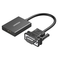 UGREEN ADAPTÉROVÝ KÁBEL VGA / HDMI 0,15 m UGREEN ADAPTÉROVÝ KÁBEL VGA / HDMI 0,15 m