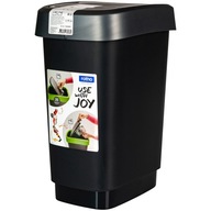 Hojdací odpadkový kôš 10 l TWIST, ROTHO