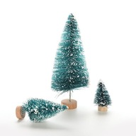 Umelý VIANOČNÝ STROMČEK na PNIU mini sada 3 vianočných stromčekov