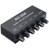 GHXAMP AU-204 audio mixpult 2 vstupy 4 výstupy