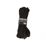 Mil-Tec lano 9 mm x 15 m čierne Mil-Tec lano 9 mm x 15 m čierne
