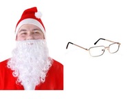 SET SVÄTÝ CLAUS OKULIARE KLOBÚK NA bradu 2ks SET SVÄTÝ CLAUS OKULIARE KLOBÚK NA bradu 2ks