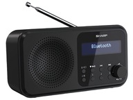 Rádio SHARP DR-P420 FM DAB+ Bluetooth Black Rádio SHARP DR-P420 FM DAB+ Bluetooth Black