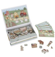 LITTLE DUTCH Magnetické puzzle s magnetmi Farm LITTLE DUTCH Magnetické puzzle s magnetmi Farm