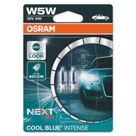 OSRAM W5W COOL BLUE INTENSE NEXT GEN ŽIAROVKY 4000K 12V 2825CBN-02B