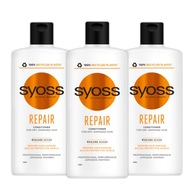 Syoss Repair kondicionér na suché vlasy 3 x 440 ml Syoss Repair kondicionér na suché vlasy 3 x 440 ml