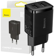 UNIVERZÁLNA BASEUS NABÍJAČKA PRE NAPÁJANIE TELEFÓNU 2x USB 10,5W 2A UNIVERZÁLNA BASEUS NABÍJAČKA PRE NAPÁJANIE TELEFÓNU 2x USB 10,5W 2A