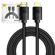 BASEUS KÁBEL HDMI 2.1 8K 60Hz UHD 48GB 3D BASEUS KÁBEL HDMI 2.1 8K 60Hz UHD 48GB 3D